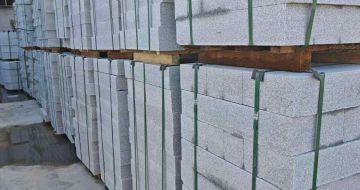 日喀则布芝麻白路牙石，路侧石