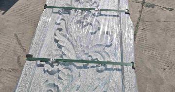 日喀则布芝麻白别墅外墙雕刻版