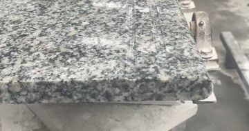 日喀则布芝麻白楼梯踏步 芙蓉白