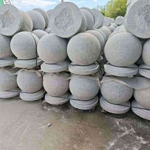 日喀则布圆球石球挡车球
