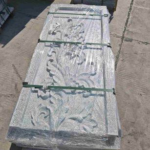 日喀则布芝麻白别墅外墙雕刻版