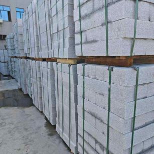 日喀则布芝麻白路牙石，路侧石