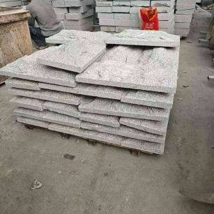 日喀则布芝麻白蘑菇石，自然面