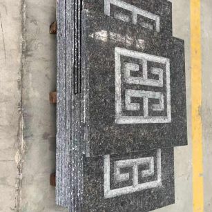 日喀则布英国棕回纹雕刻版