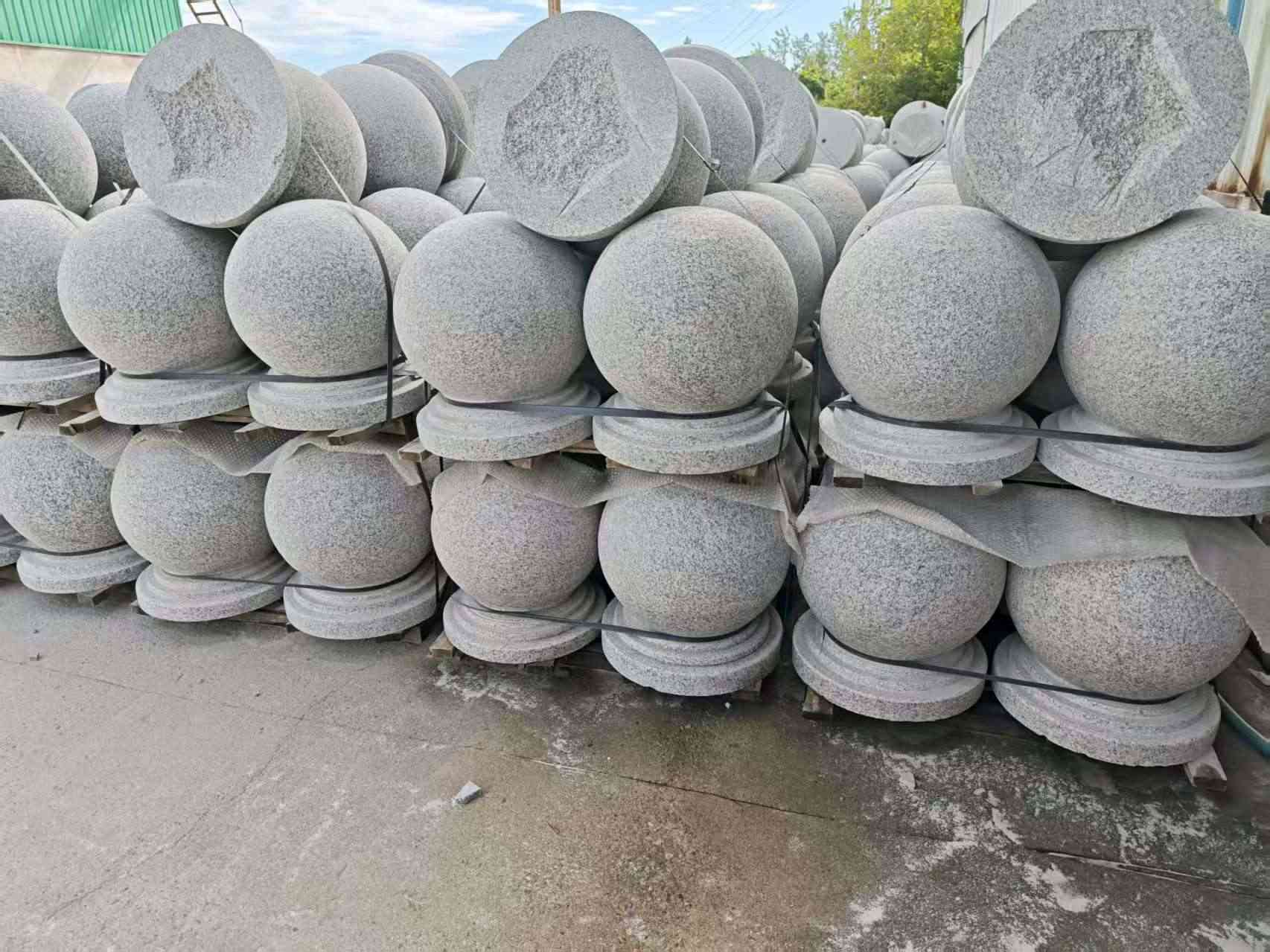 日喀则布圆球石球挡车球