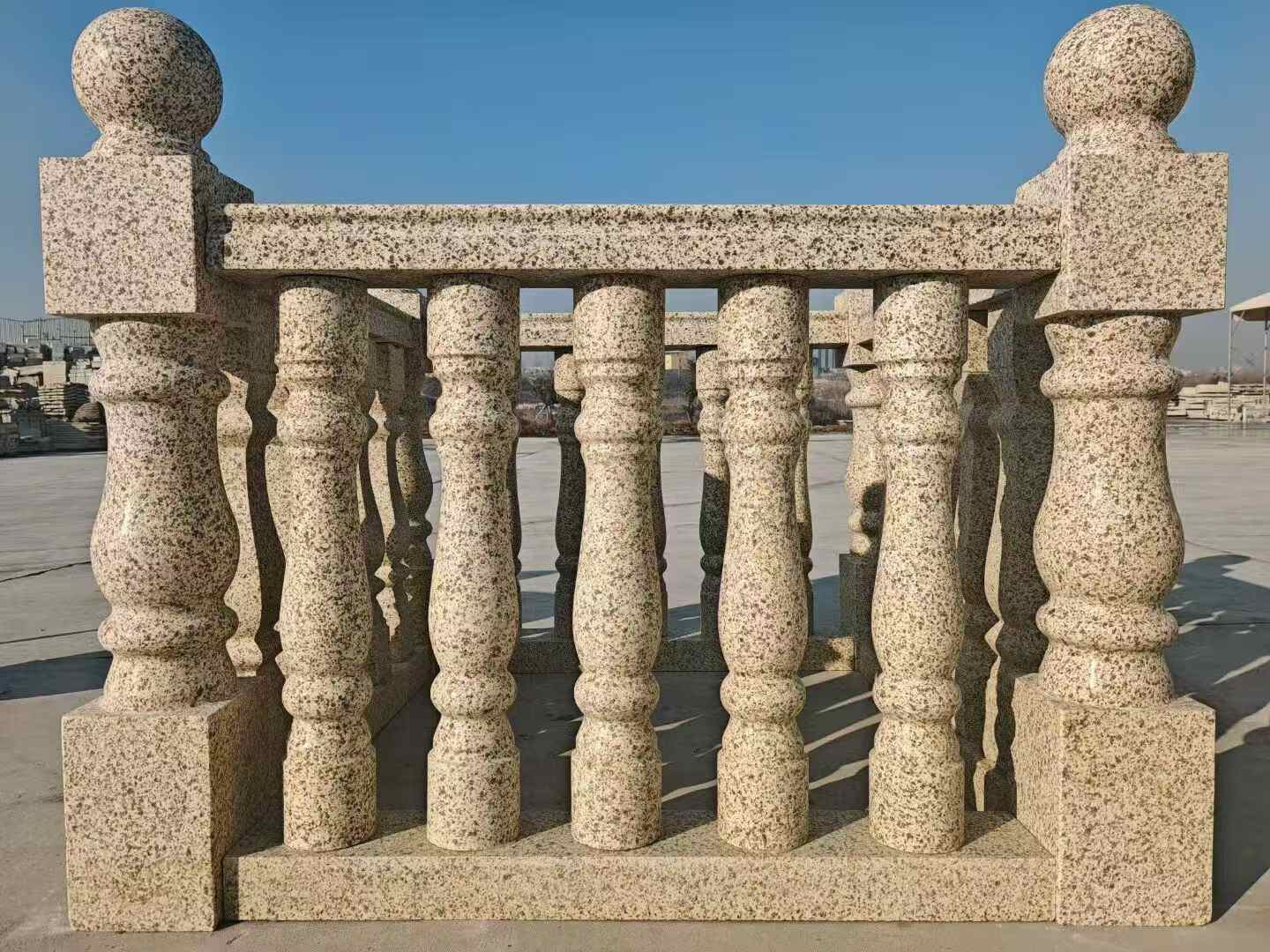 日喀则布黄金麻花瓶柱 阳台栏杆