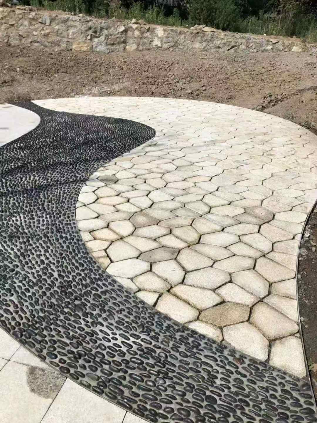 日喀则布冰裂纹 碎拼